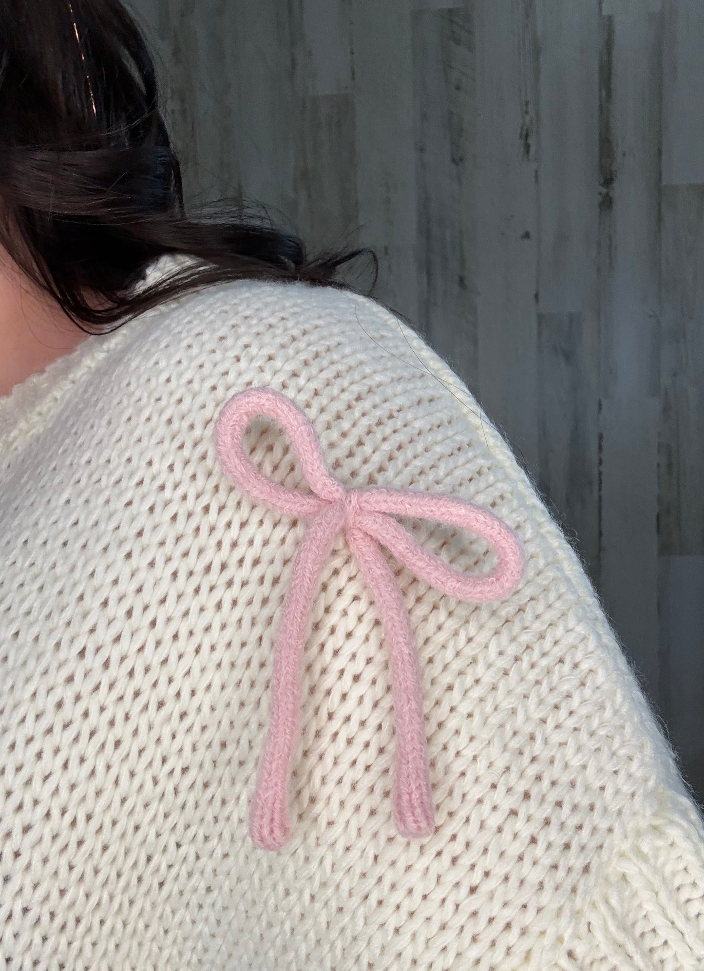 Bow Sweater Pullover