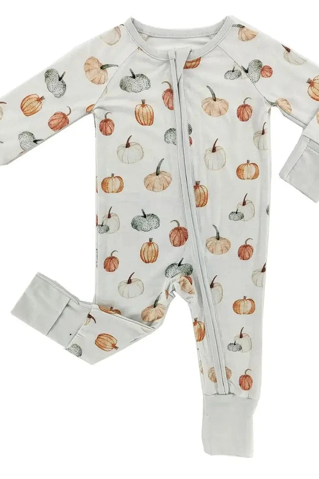 Autumn Pumpkin Bamboo Sleeper