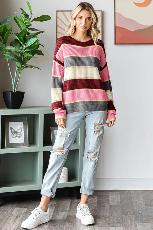 Candy Stripe Sweater