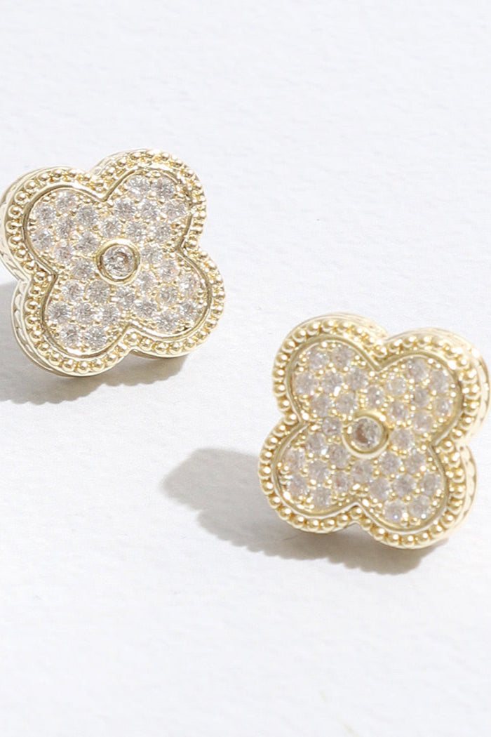 Clover Post Earrings