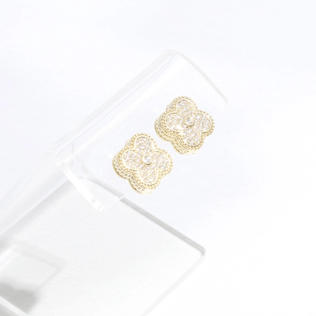 Clover Post Earrings
