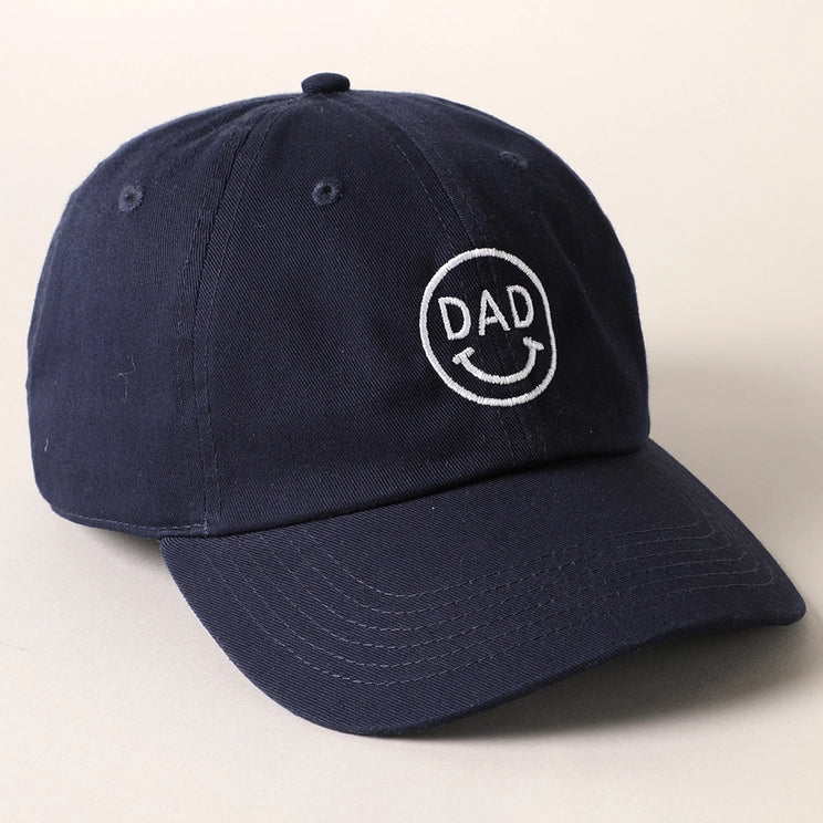 Dad Happy Face Baseball Cap