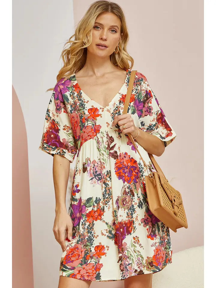 Bella Floral Mini Dress