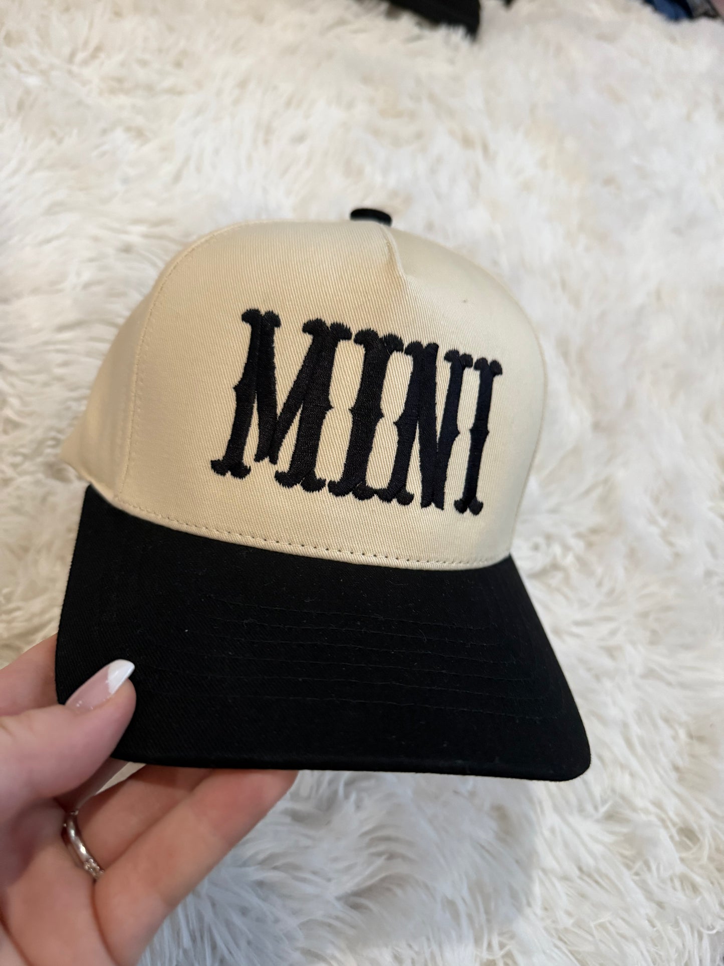 Mama & Mini Trucker Hats - Black