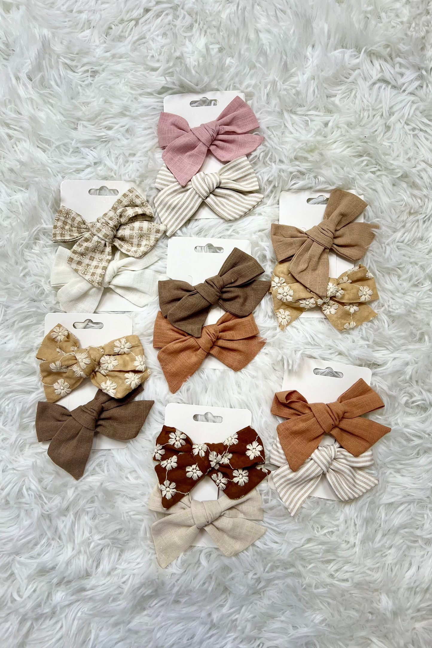 2pc Large Bow Set