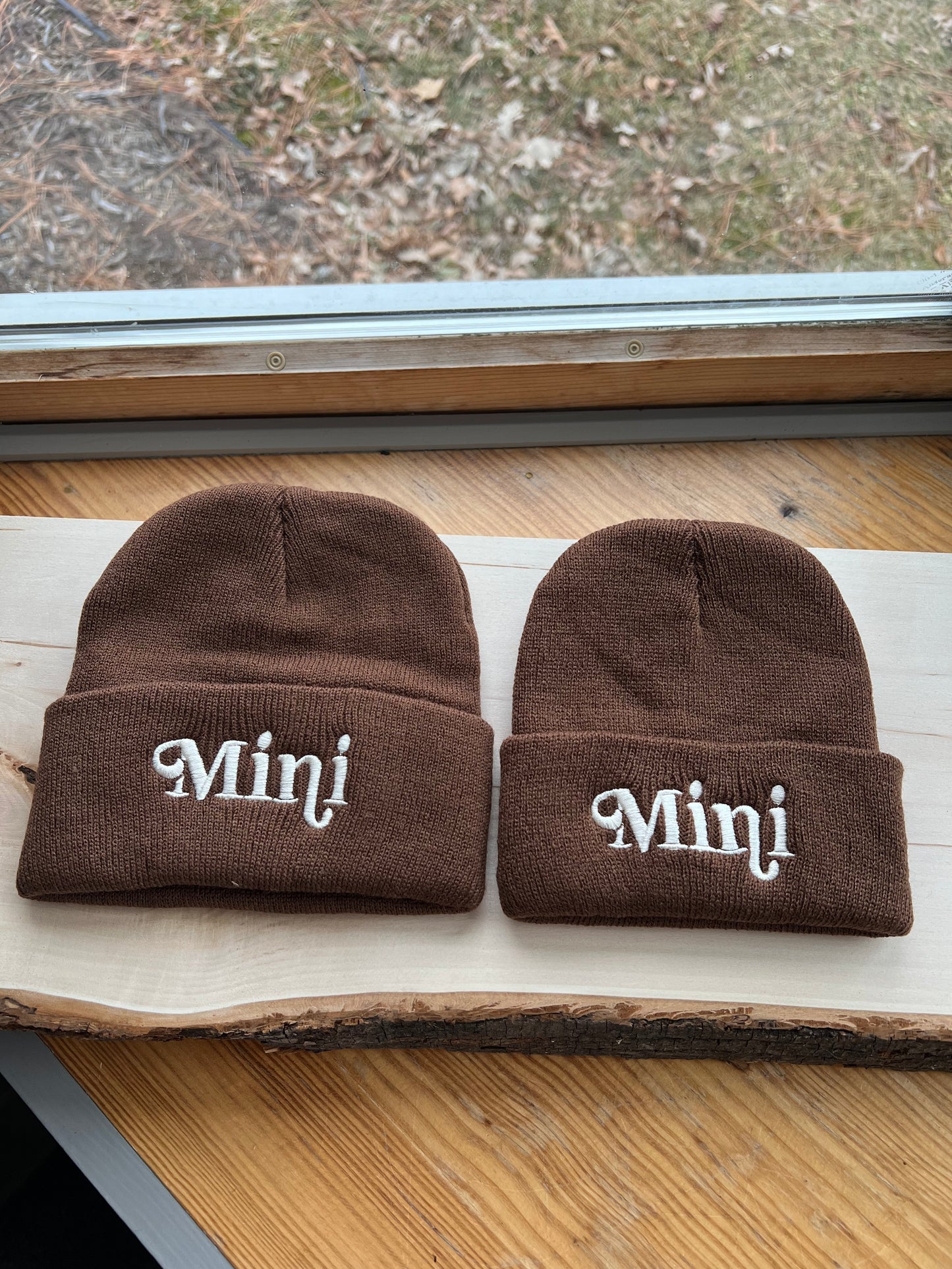 Mini Beanie - Brown