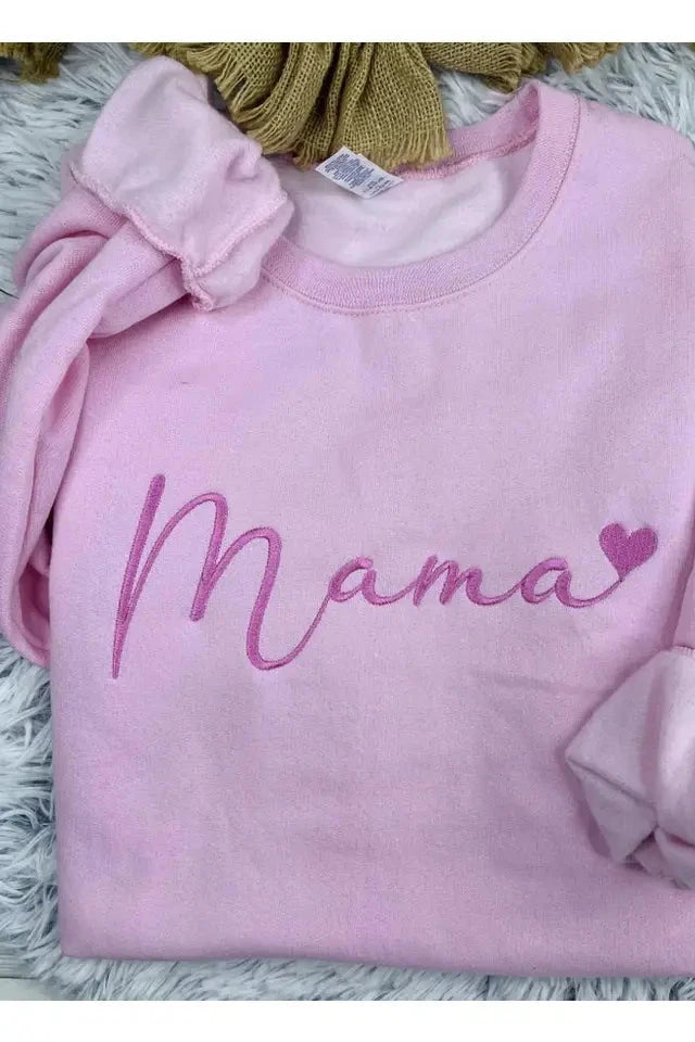 Embroidered MAMA Sweatshirt