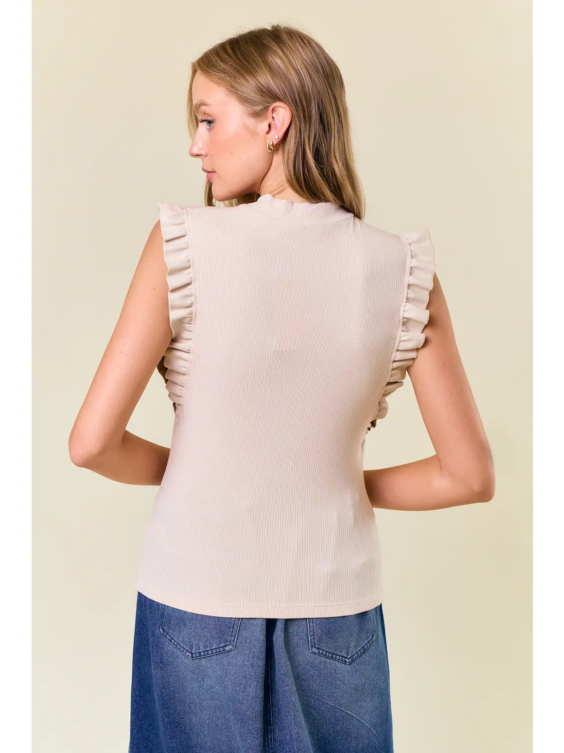 Molly Ruffle Tank Top