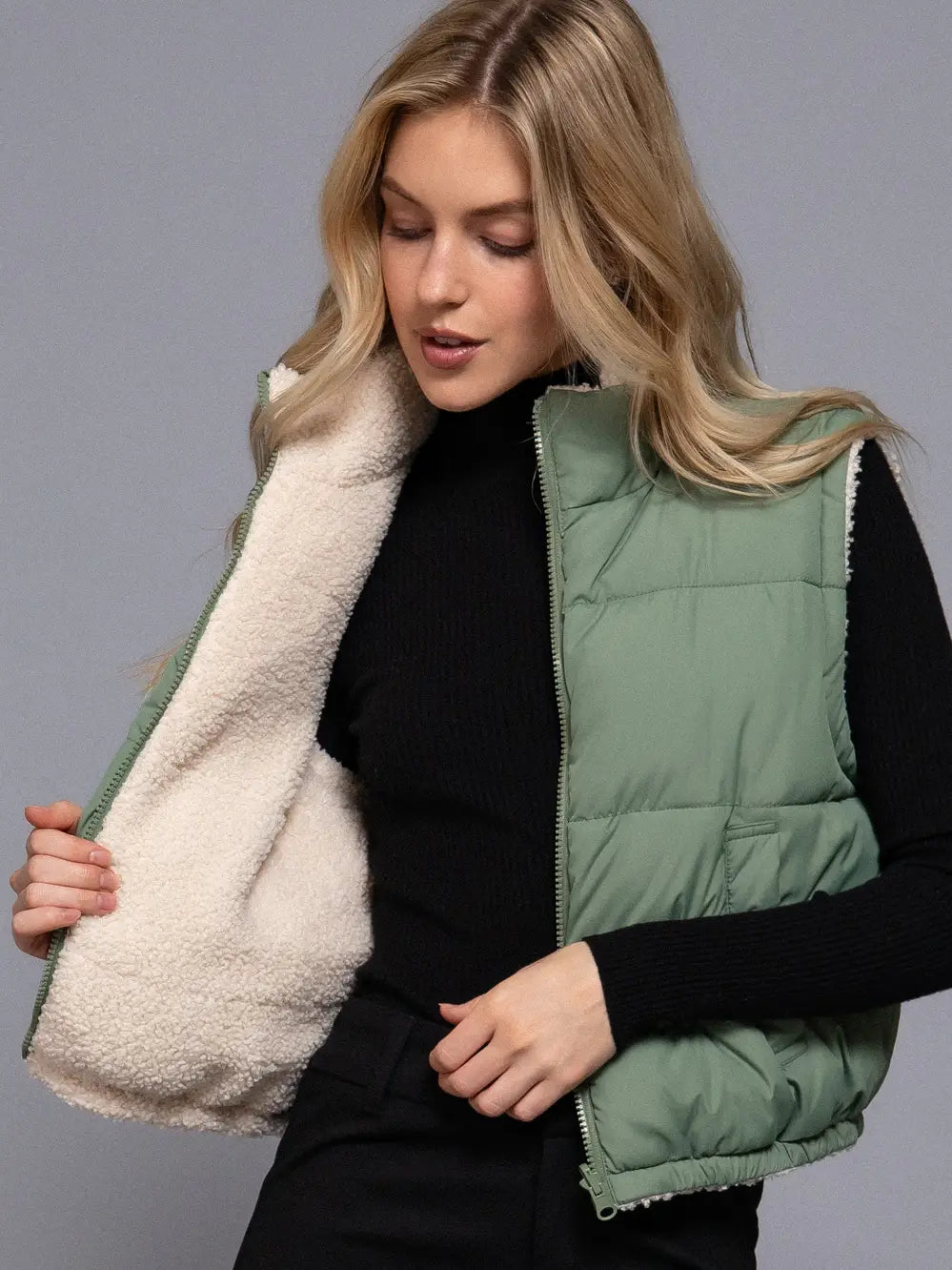 Molly Reversible Fur Vest