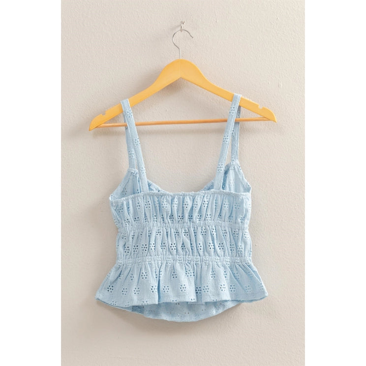 Sophia Ruched Tank Top