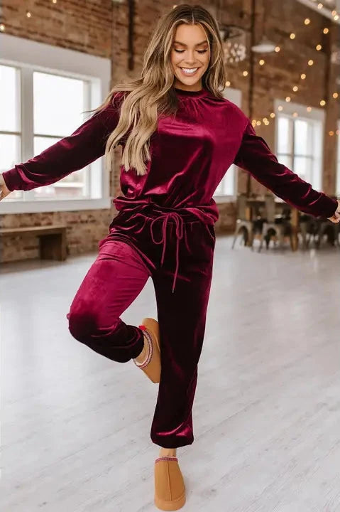 Tatum Velvet Lounge Set