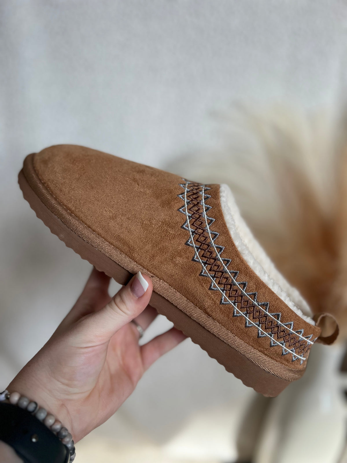 Emily Braided Lux Slipper