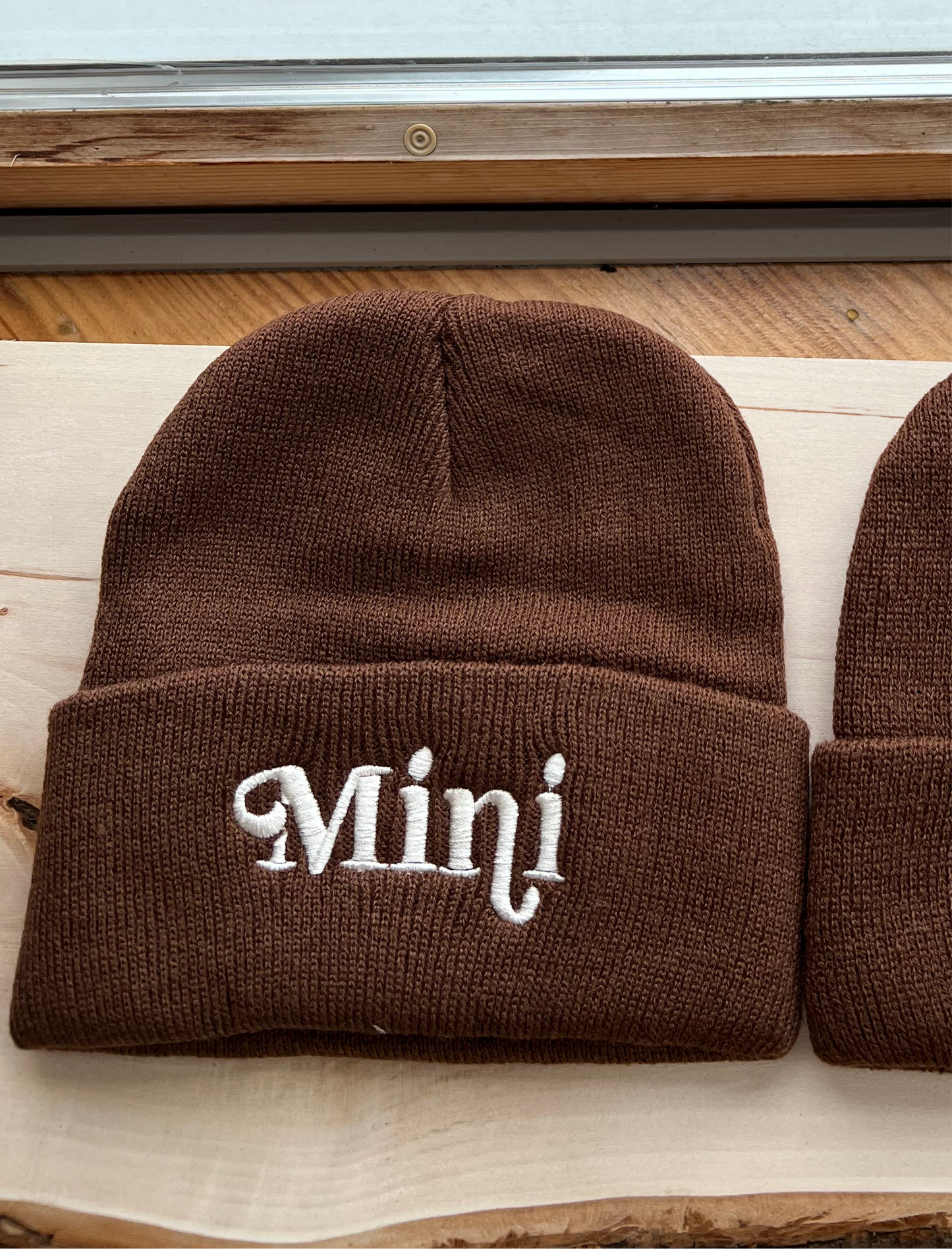Mini Beanie - Brown