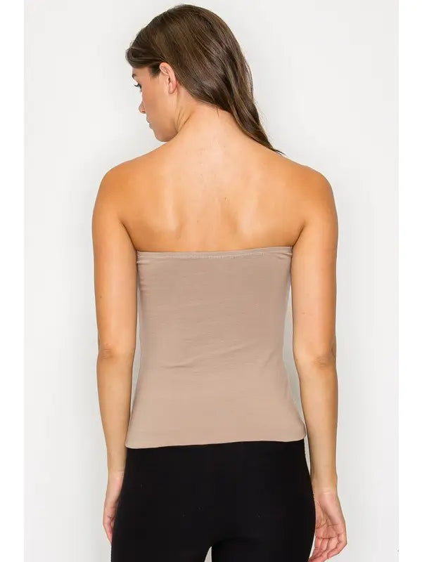 Double Layer Long Tube Top