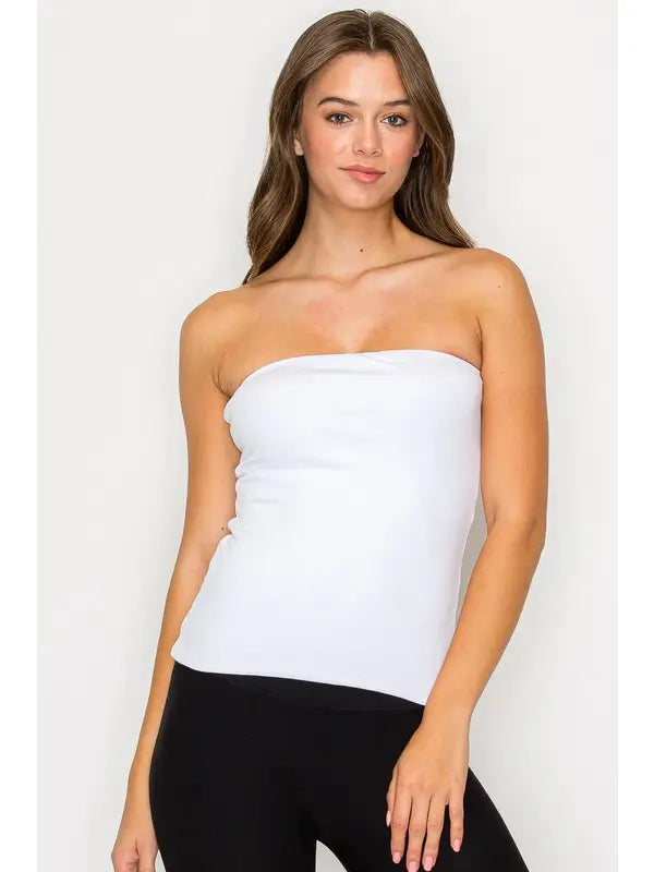 Double Layer Long Tube Top