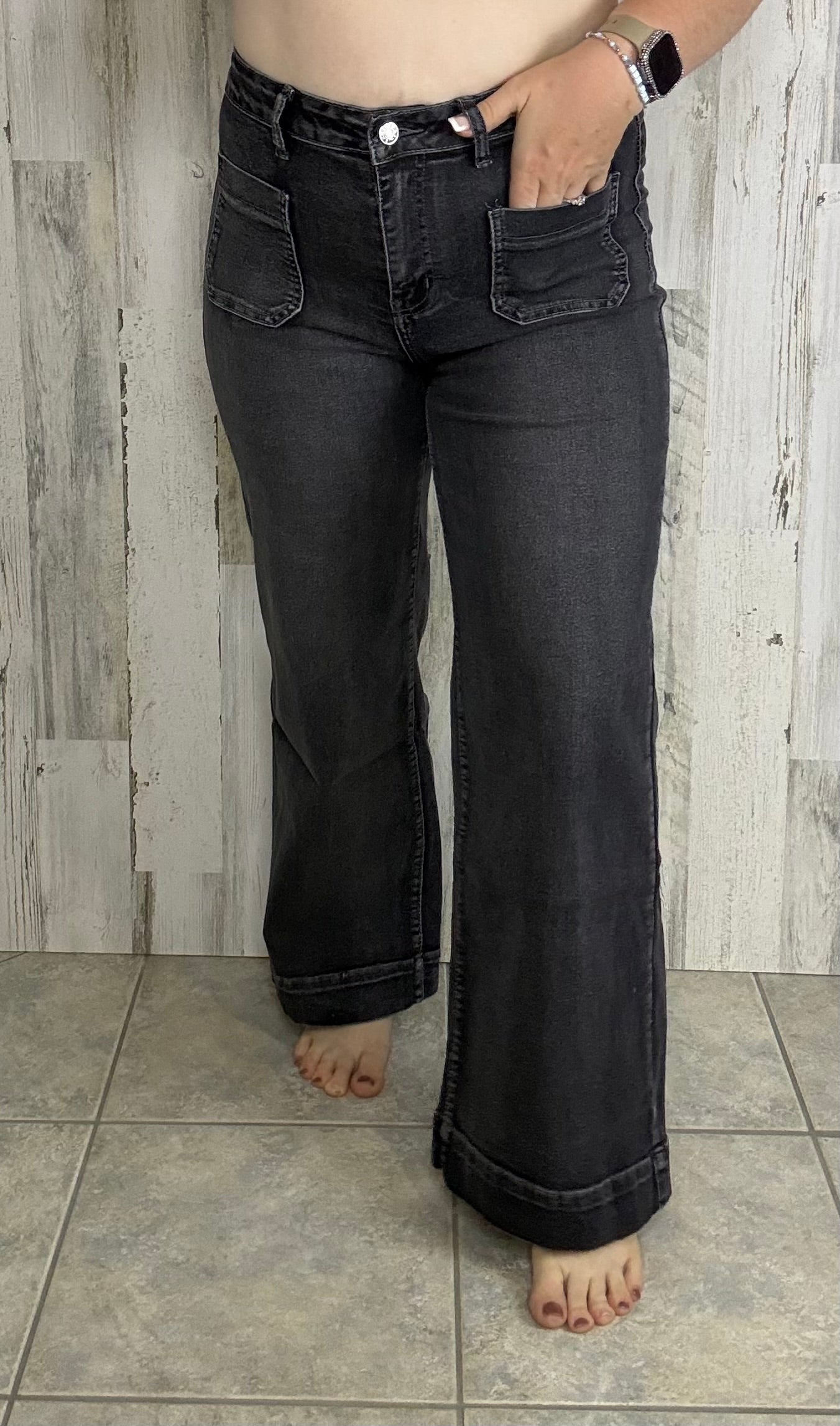 Harper Black Jeans