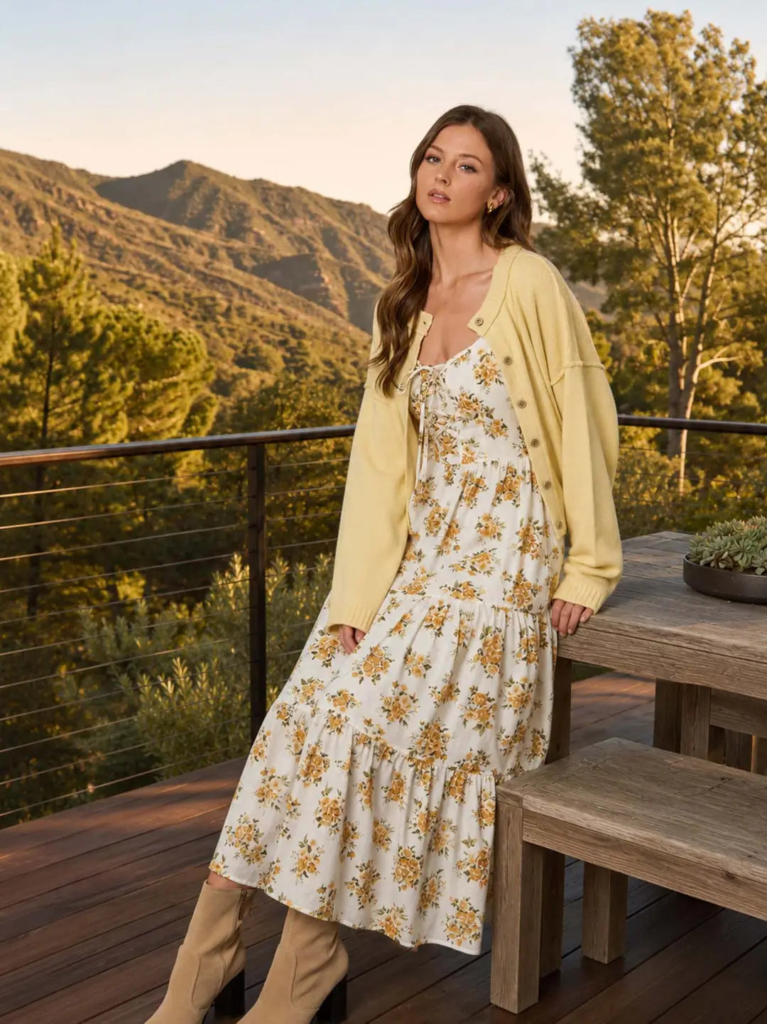 Frankie Sleeveless Midi Dress