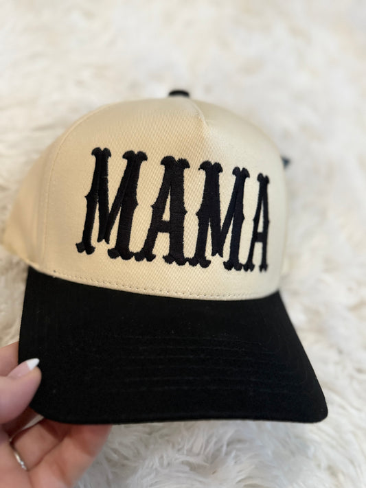 Mama & Mini Trucker Hats - Black