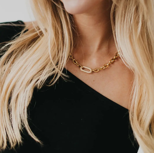 Diamond Chain Necklace - Waterproof