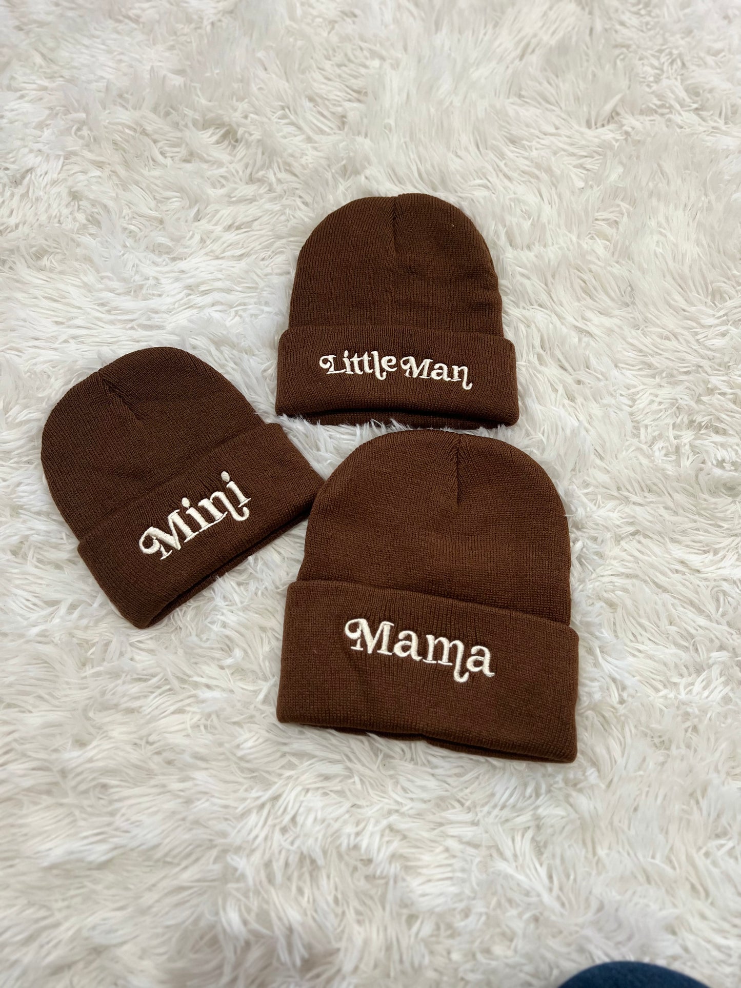 Mama Beanie - Brown