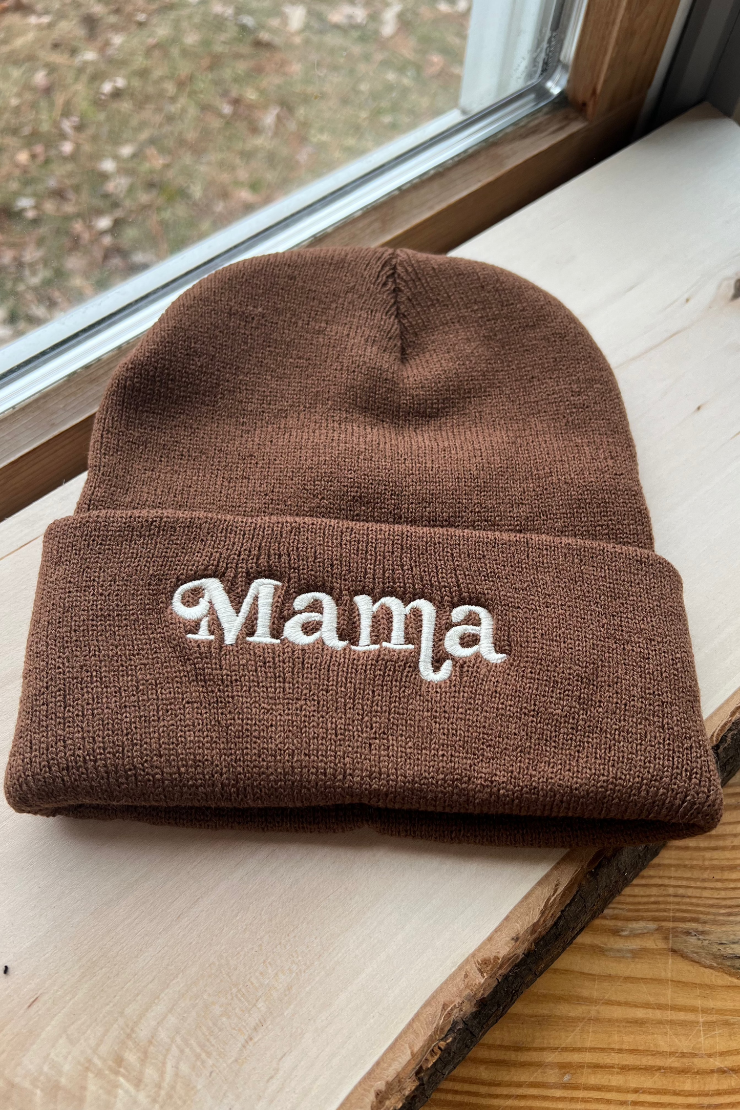 Mama Beanie - Brown