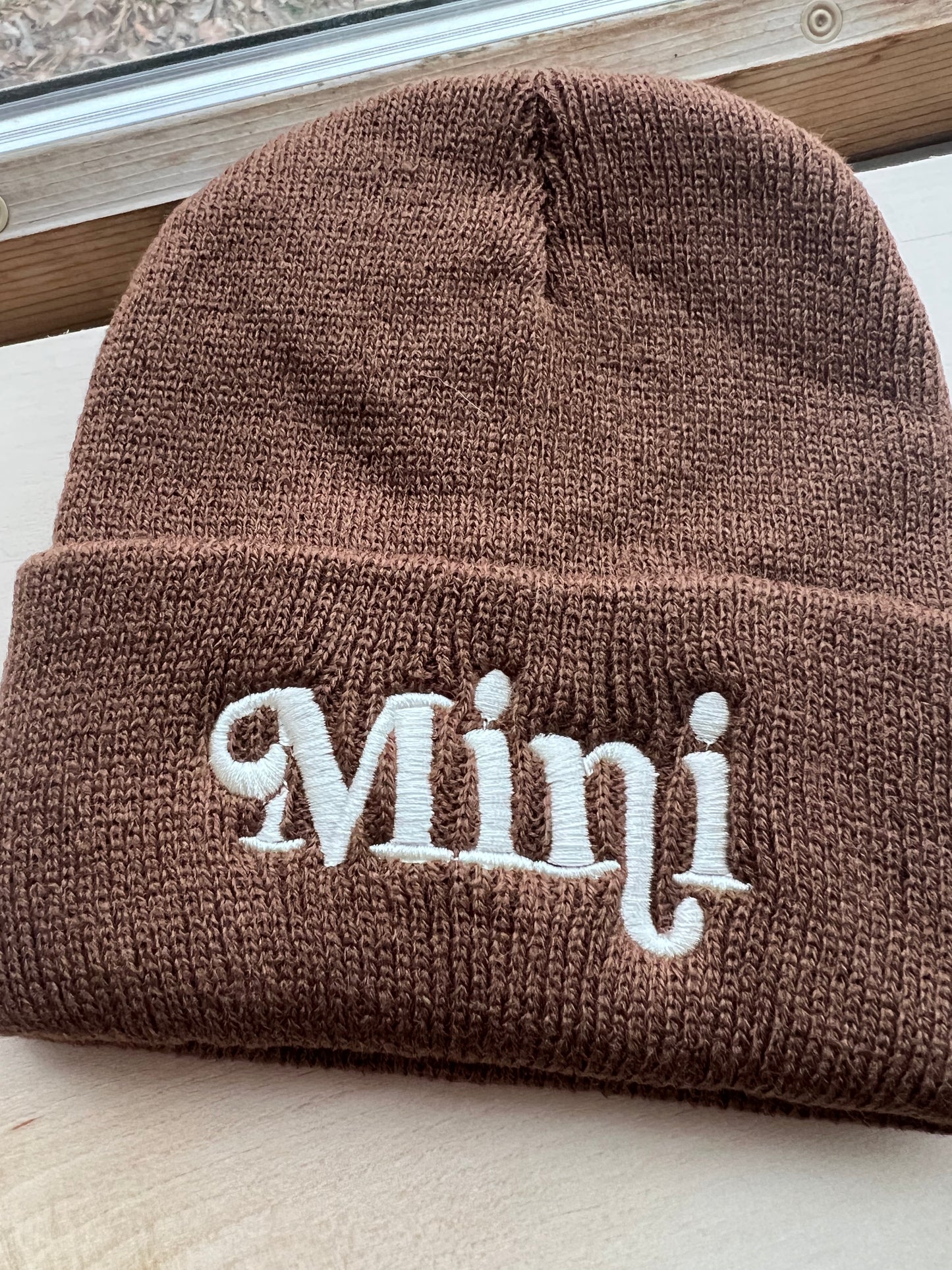 Mini Beanie - Brown