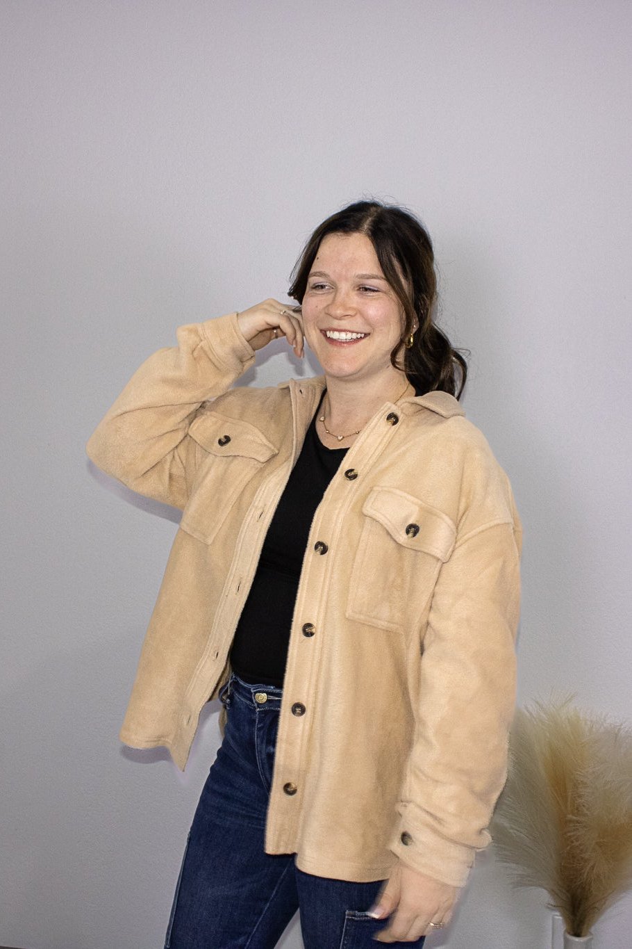 Harper Fleece Shacket