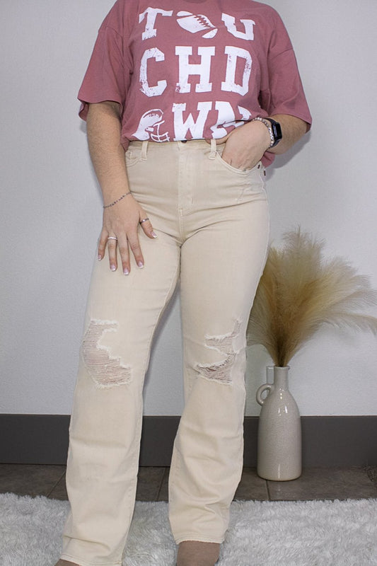 Hannah Washed Ripped 90s Jean