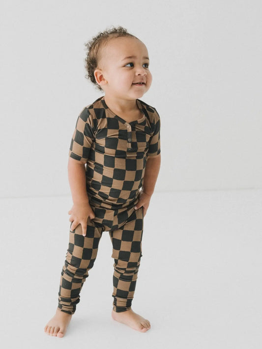 Ink & Earth Checkerboard 2pc Set