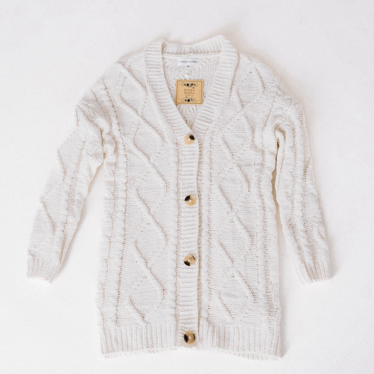 Iva Cable Knit Cardigan