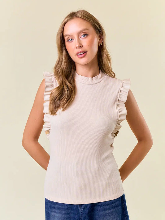 Molly Ruffle Tank Top