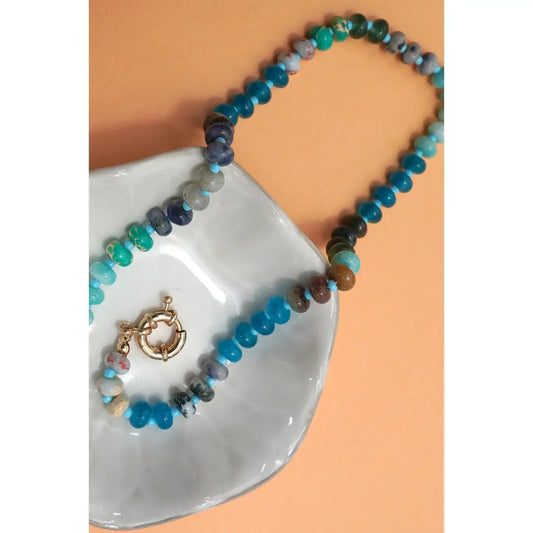 Nikki Natural Stone Necklace