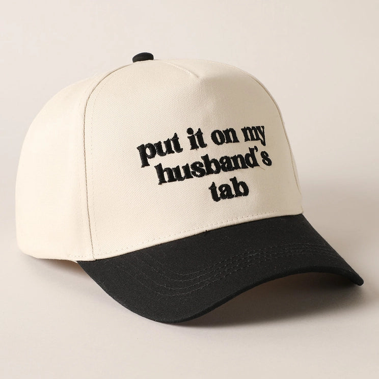 Put It On My Husband's Tab Cap