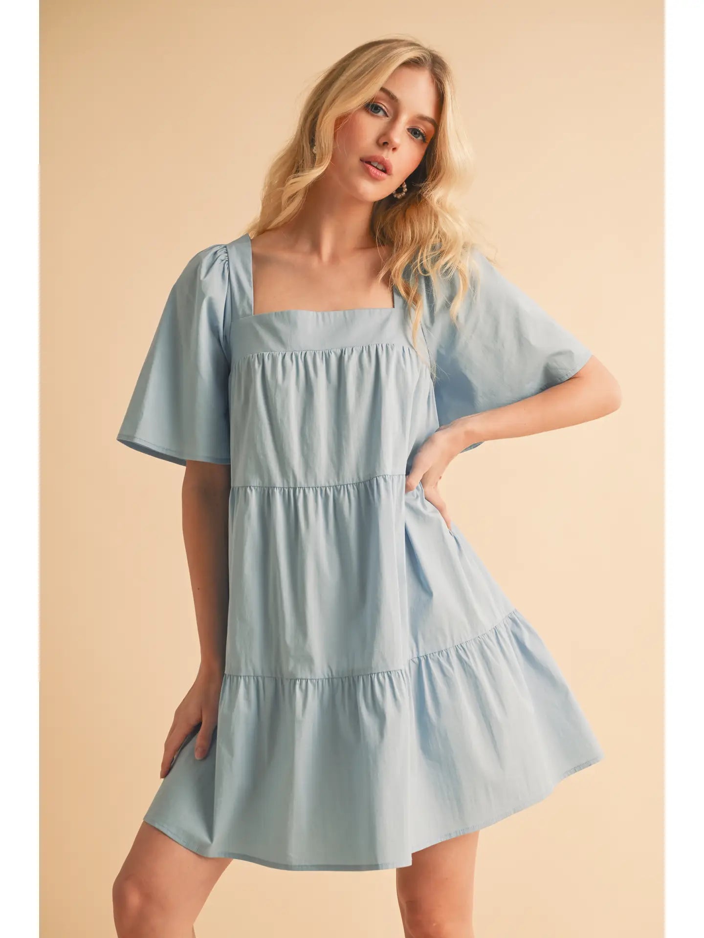 Samone Poplin Dress