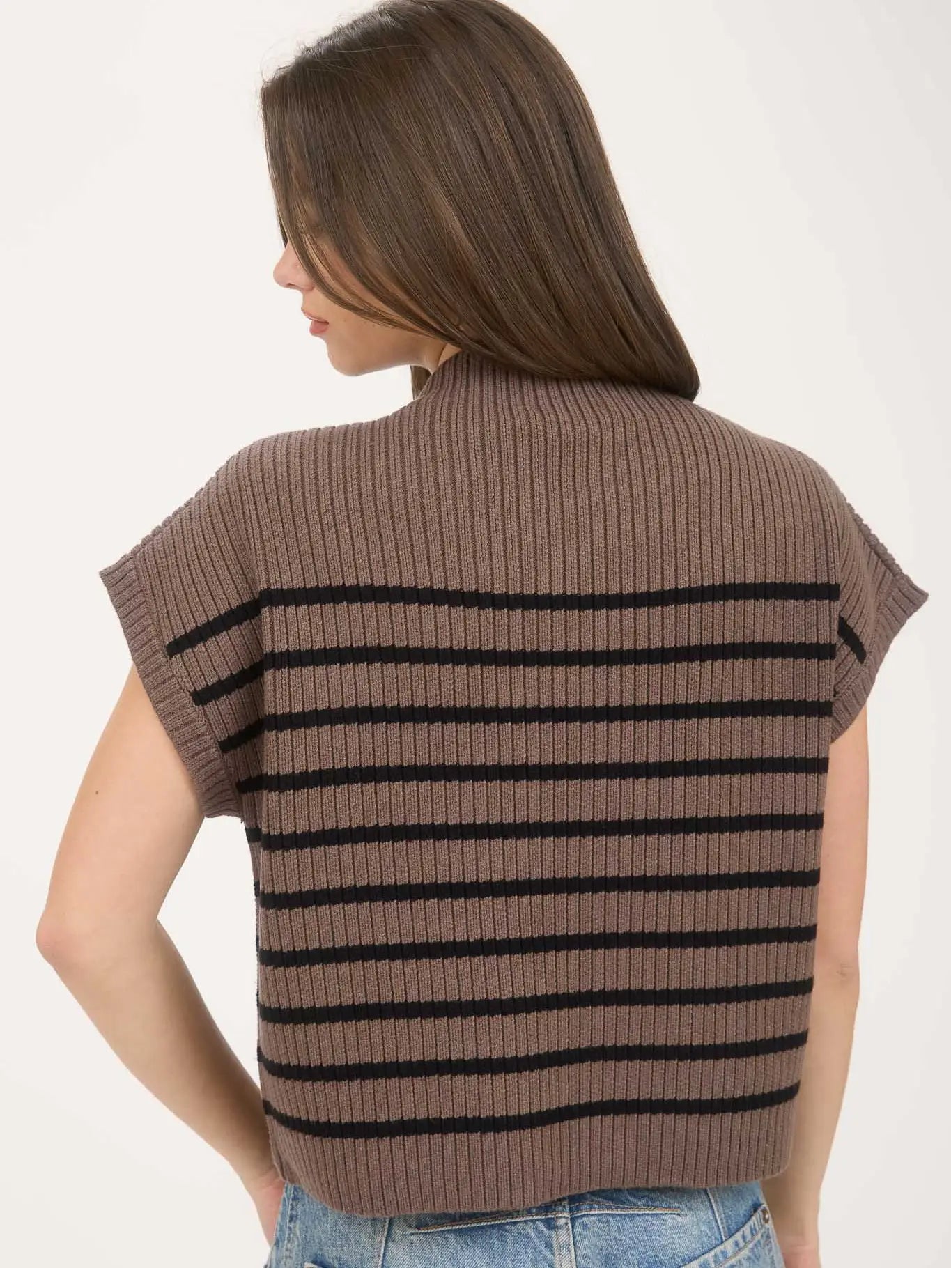 Sandi Mock Neck Sweater