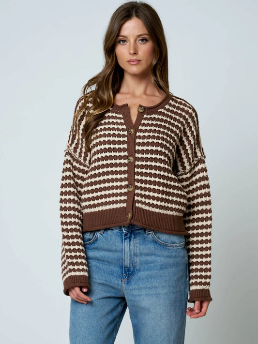 Sandy Crochet Cardigan