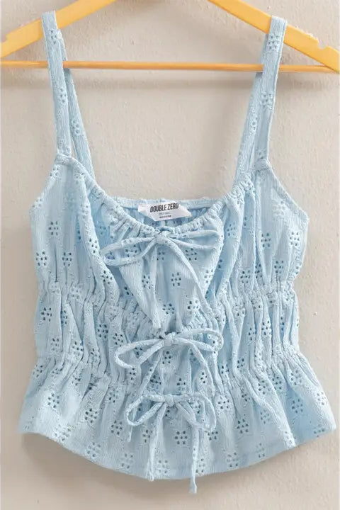Sophia Ruched Tank Top
