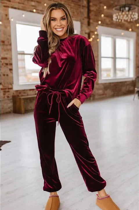 Tatum Velvet Lounge Set