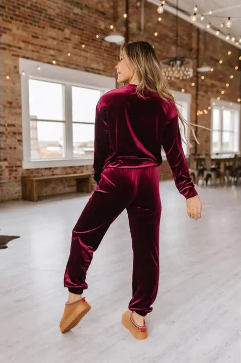 Tatum Velvet Lounge Set