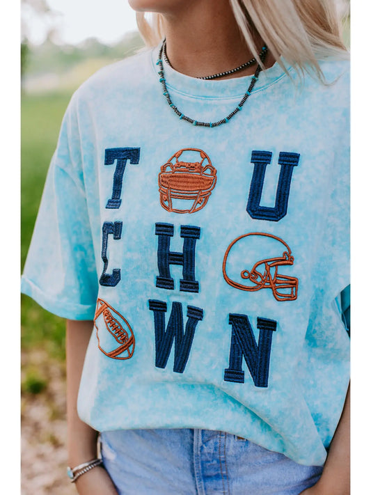 Touchdown Acid Wash 3D Tee